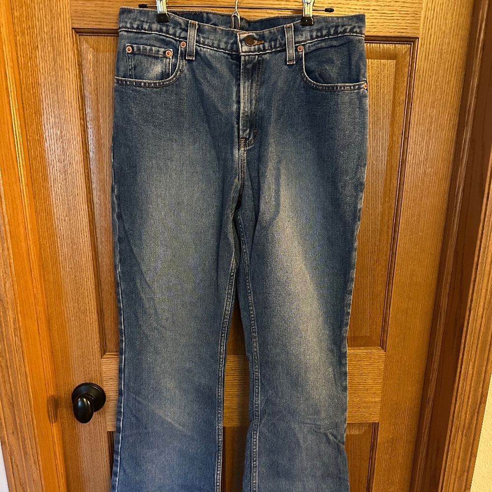 Vintage Jordache Bootcut Blue Jeans.  Size 13/14 Long.